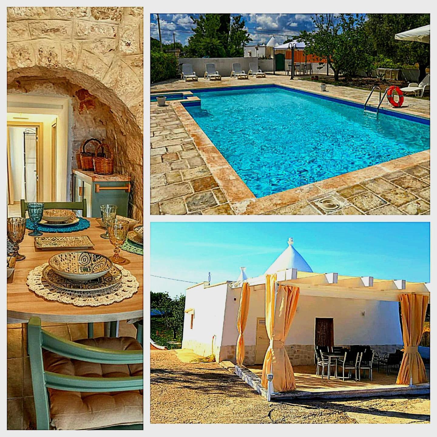 Trulli Gianfelice Villa มาร์ตินาฟรังกา ภายนอก รูปภาพ